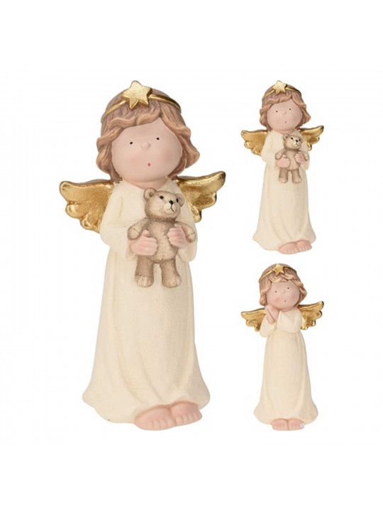 Новогодные декоративные аксессуары KOOPMAN ANGEL STANDING 2ASS GOLD (109376) (ALX630960)