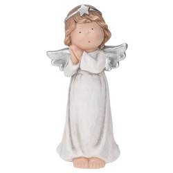 N/y decorate objects KOOPMAN ANGEL STANDING 2ASS SILVER (109345) (ALX630940)