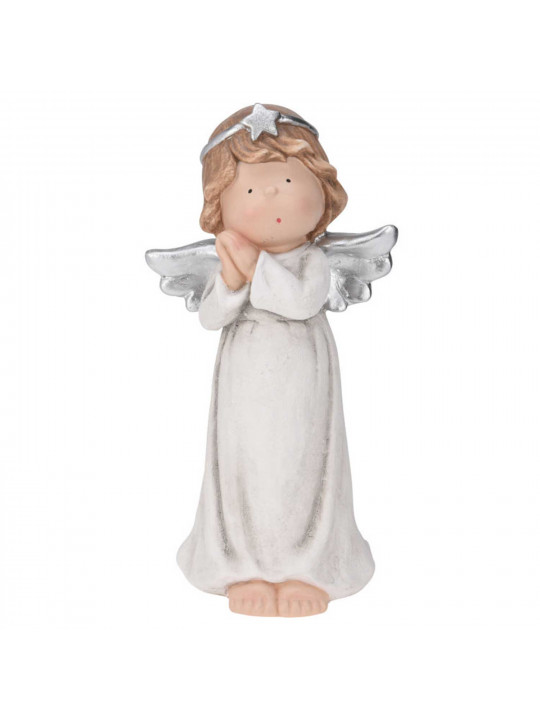 Новогодные декоративные аксессуары KOOPMAN ANGEL STANDING 2ASS SILVER (109345) (ALX630940)