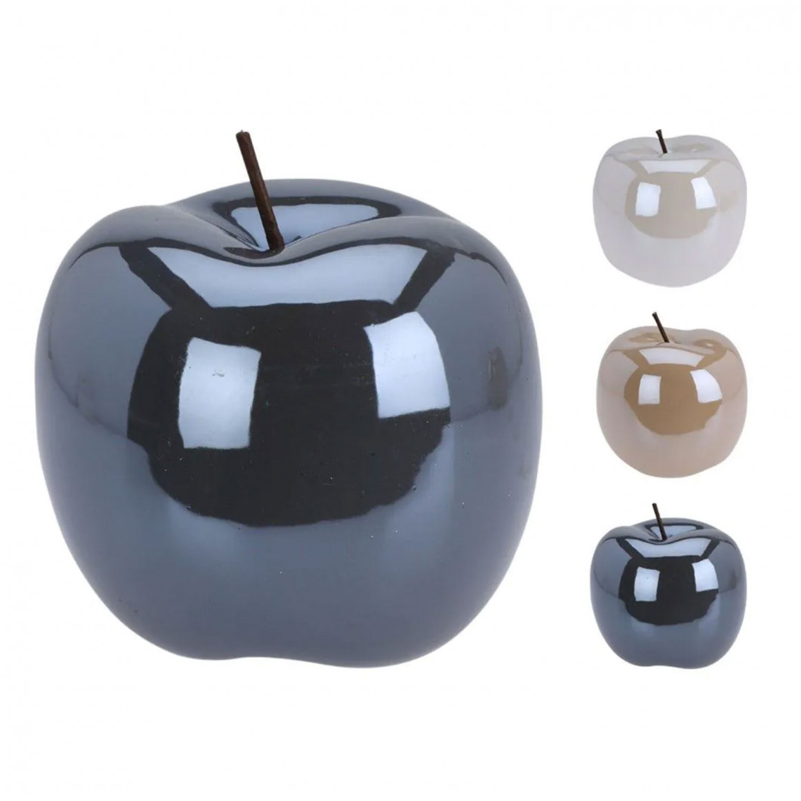 Decorate objects KOOPMAN APPLE DECO SMALL 4CM 3ASS (138482) (AAE441660)