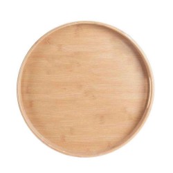 Tray KOOPMAN BA2100110 SERVING TRAY ROUND BAMBOO (414114)