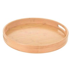 Tray KOOPMAN BA2100110 SERVING TRAY ROUND BAMBOO (414114)