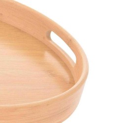Tray KOOPMAN BA2100110 SERVING TRAY ROUND BAMBOO (414114)
