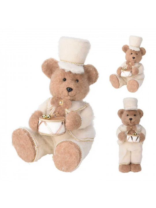 Новогодные декоративные аксессуары KOOPMAN BEAR FIGURE 41CM BROWN 2ASS D (626569) (HC4700300)