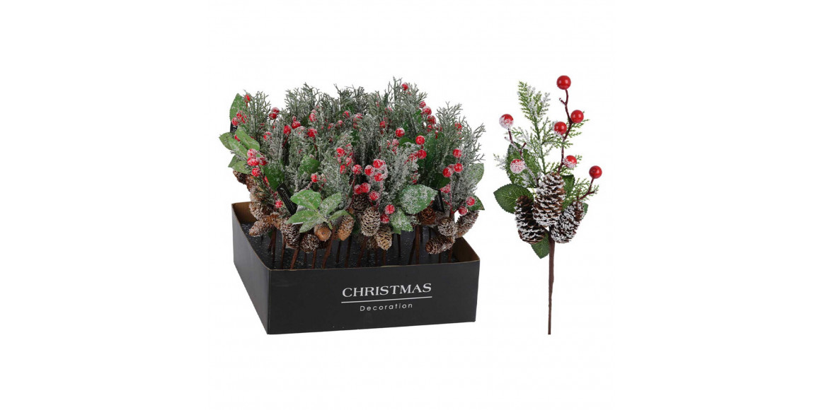 N/y decorate objects KOOPMAN BERRY NRANCH RED 36CM (857423) (CAA223010)