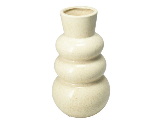 Ваза KOOPMAN BUBBLE VASE CREAM 16X29CM (110860) (APF660170)
