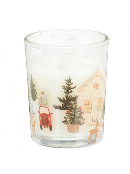 Մոմ KOOPMAN CANDLE IN GLASS 55X65MM 3ASS (648783) (AAE445800)