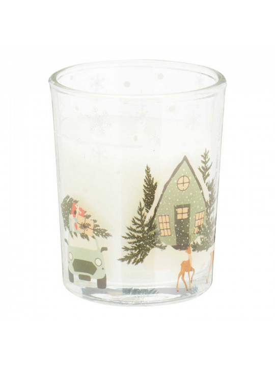 Մոմ KOOPMAN CANDLE IN GLASS 55X65MM 3ASS (648783) (AAE445800)