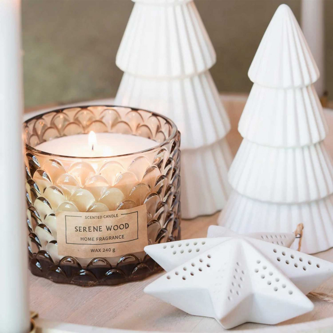 Свеча KOOPMAN CANDLE SCENTED IN GLASS 3ASS (114530) (ACC363040)