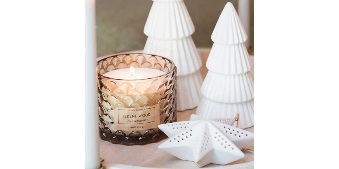 Մոմ KOOPMAN CANDLE SCENTED IN GLASS 3ASS (114530) (ACC363040)