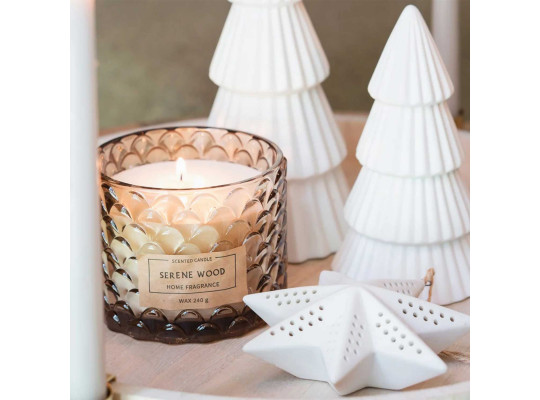 Candle KOOPMAN CANDLE SCENTED IN GLASS 3ASS (114530) (ACC363040)