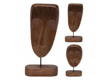 Դեկորատիվ առարկաներ KOOPMAN DECO FACE 44CM BROWN (CAZ111250)