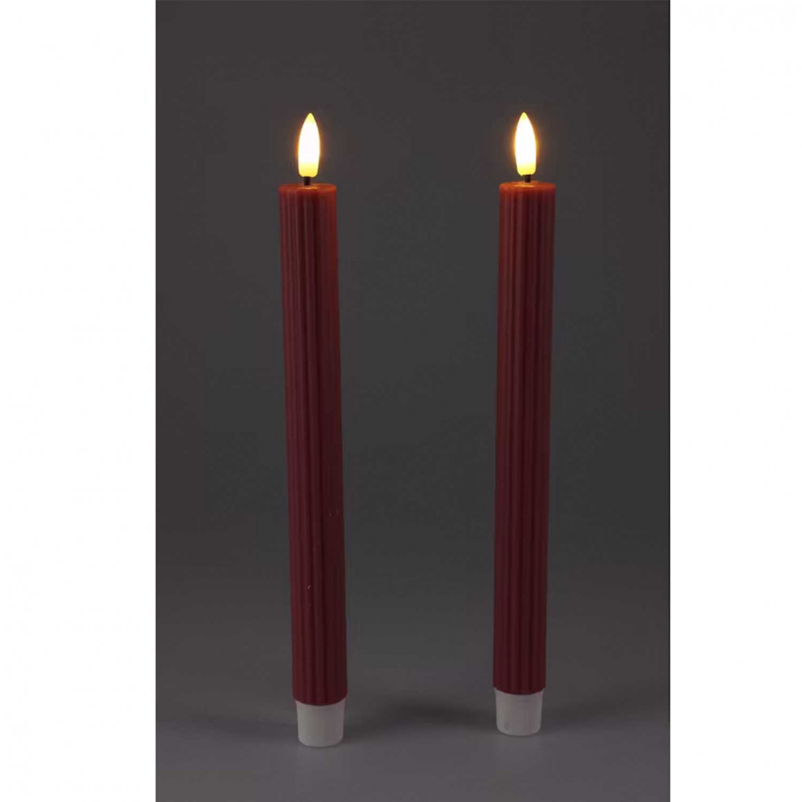 Candle KOOPMAN DINNER CANDLE 2PCS 25CM 3ASS (179157) (AWL101110)