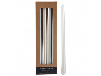 Մոմ KOOPMAN DINNER CANDLES 4PC 30CM WHITE (ACB101450)