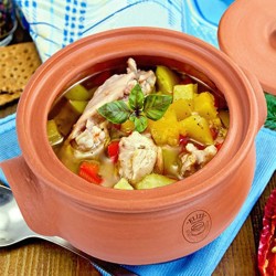 Тара ELIZI EL-011 CLAY POT HANDMADE 21x12CM 3.5L 