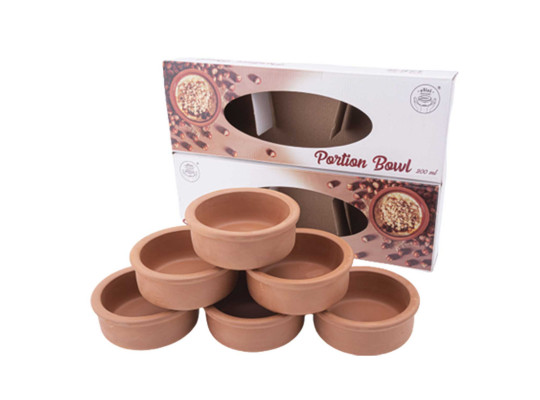 Bowl ELIZI EL-311 PORTION BOWL SET 6PC HANDMADE 250ML 