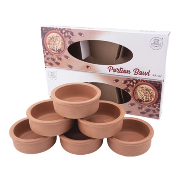 Տարա ELIZI EL-311 PORTION BOWL SET 6PC HANDMADE 250ML 