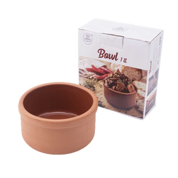 Bowl ELIZI EL-314 PORTION BOWL 1KG SET 2PC HANDMADE 880ML 