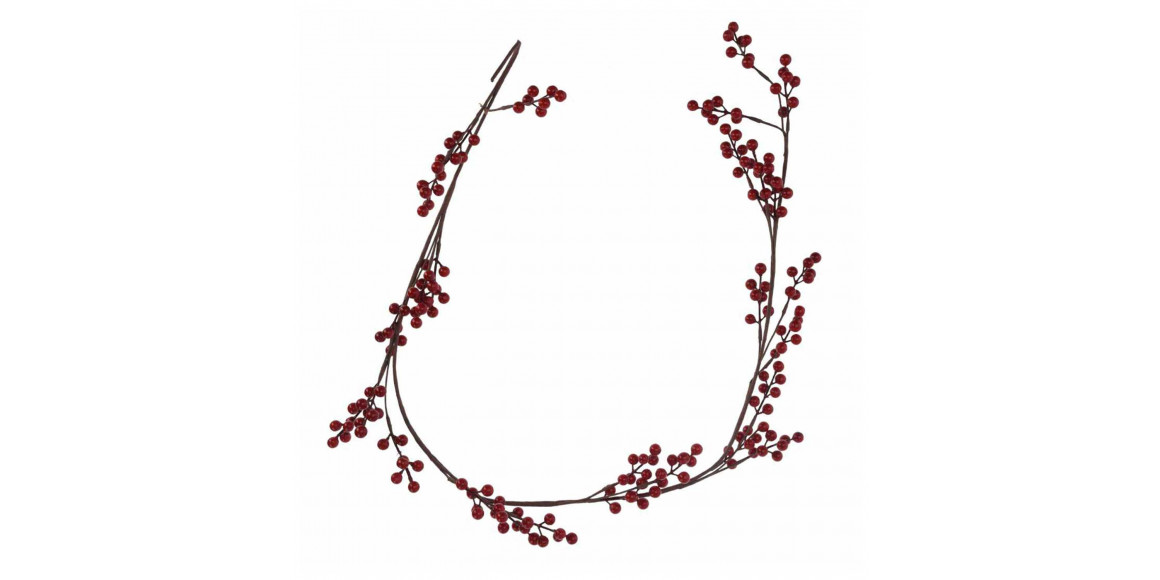 N/y decorate objects KOOPMAN GARLAND WITH RED BERRIES 150CM (198899) (MT1000120)