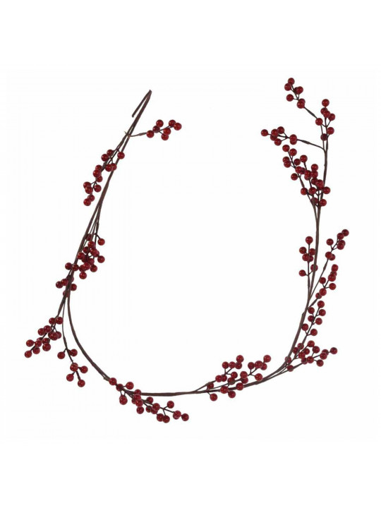 N/y decorate objects KOOPMAN GARLAND WITH RED BERRIES 150CM (198899) (MT1000120)
