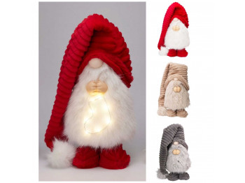 Ամանորյա դեկորատիվ առարկաներ KOOPMAN GNOME 22X16X82CM 3ASS LED TREE (545389) (AMA003060)