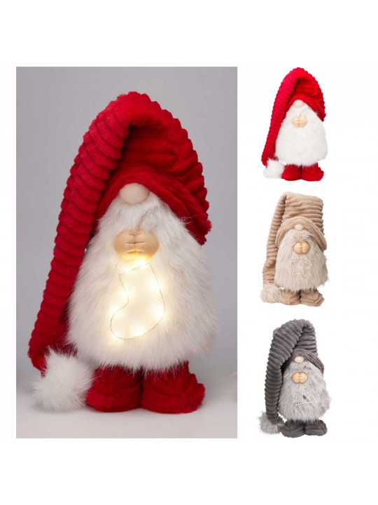 N/y decorate objects KOOPMAN GNOME 22X16X82CM 3ASS LED TREE (545389) (AMA003060)