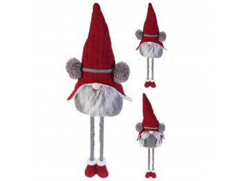 Ամանորյա դեկորատիվ առարկաներ KOOPMAN GNOME 93CM 2ASS DESIGN RED (APF661530)