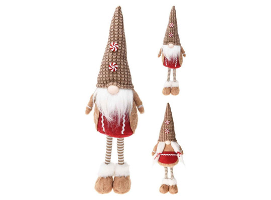 Новогодные декоративные аксессуары KOOPMAN GNOME GINGERBREAD STANDING 50C (252713) (AMA002000)