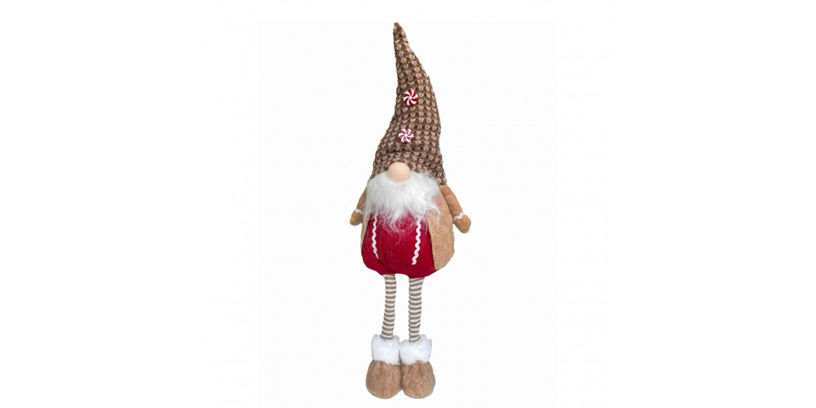 Новогодные декоративные аксессуары KOOPMAN GNOME GINGERBREAD STANDING 64C (252973) (AMA002020)