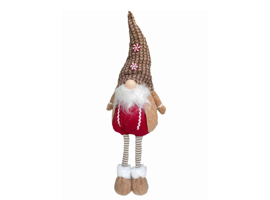 Новогодные декоративные аксессуары KOOPMAN GNOME GINGERBREAD STANDING 64C (252973) (AMA002020)