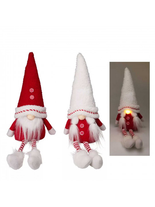 N/y decorate objects KOOPMAN GNOME SITTING 17X10X52CM 2ASS (545136) (AMA003000)