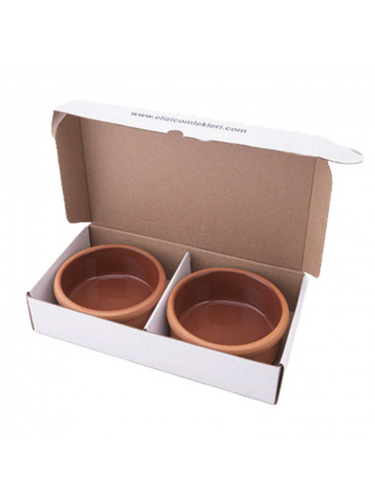 Տարա ELIZI EL-312 PORTION BOWL SET 4PC HANDMADE 480ML 