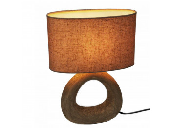 Լուսամփոփ KOOPMAN TABLE LAMP STONEWARE E14 (551502) (LP9000070)