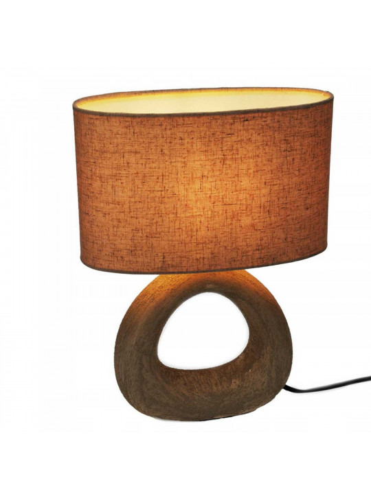 Լուսամփոփ KOOPMAN TABLE LAMP STONEWARE E14 (551502) (LP9000070)