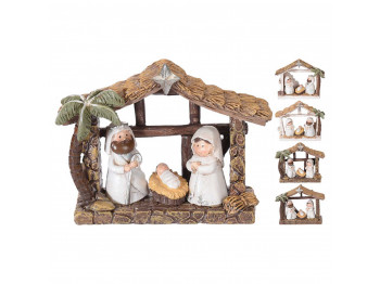 N/y decorate objects KOOPMAN NATIVITY SCENE 3 FIGURES 4ASS (656954) (ALX609000)