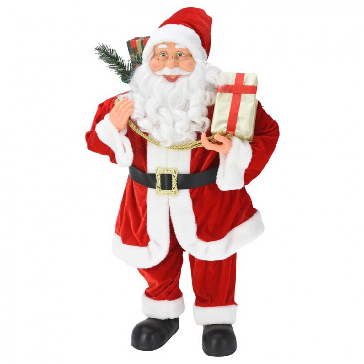 Новогодные декоративные аксессуары KOOPMAN SANTA STANDING 80CM (198721) (ATK000070)