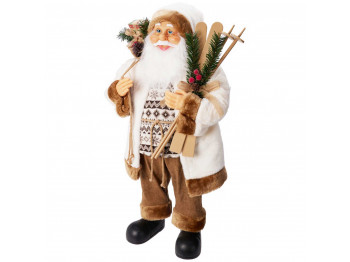 N/y decorate objects KOOPMAN SANTA STANDING 80CM BROWN (642637) (ATK000420)