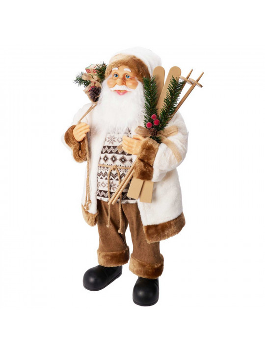 Ամանորյա դեկորատիվ առարկաներ KOOPMAN SANTA STANDING 80CM BROWN (642637) (ATK000420)