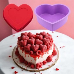 Forma SILICOLIFE SL003E HEART SHARP CAKE MOLD 