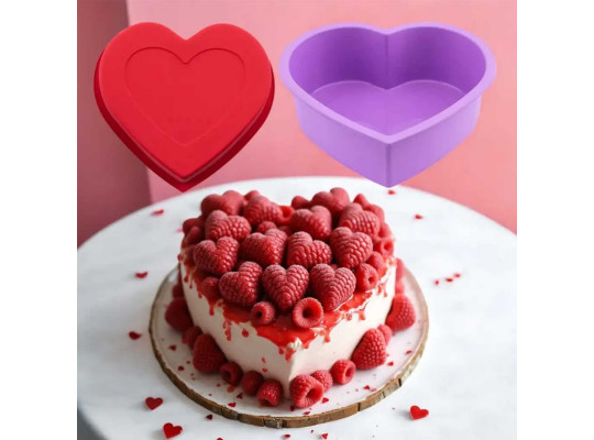 Forma SILICOLIFE SL003E HEART SHARP CAKE MOLD 