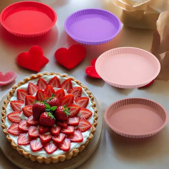 Форма SILICOLIFE SL008E CLASSIC PIE MOLD 