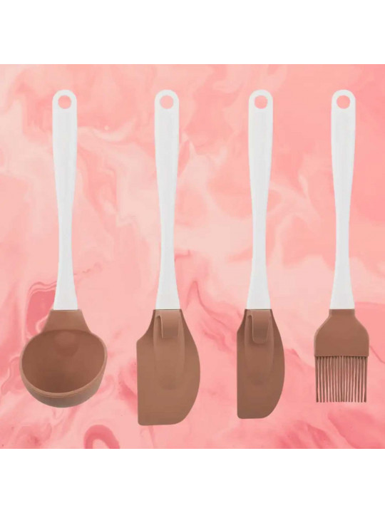 Խոհանոցային հավաքածու SILICOLIFE SL048 CLASSIC COOKING SERVING SET 4PC 