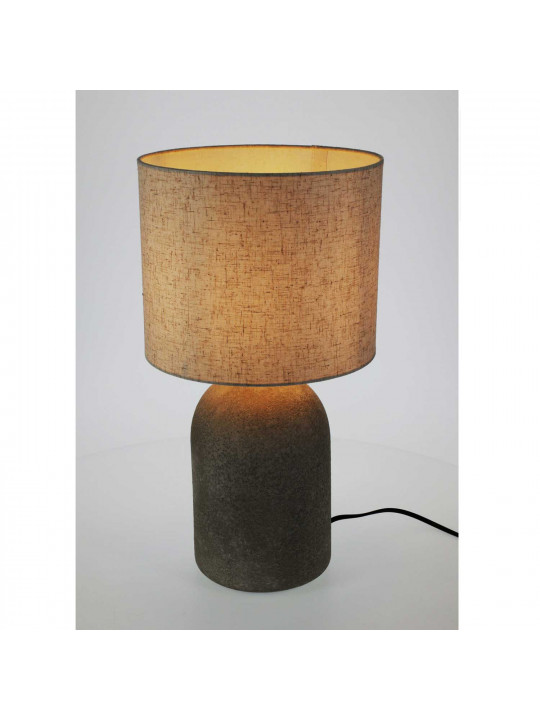 Լուսամփոփ KOOPMAN TABLE LAMP STONEWARE E14 (551526) (LP9000080)