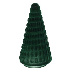 N/y decorate objects KOOPMAN TREE 20CM GLASS GREEN 3ASS (594943) (A75200970)