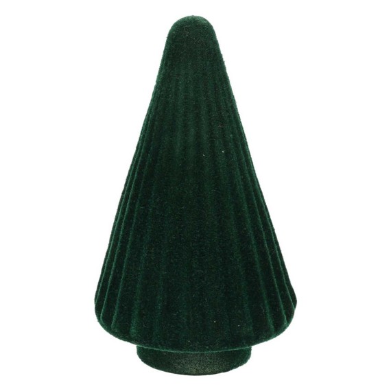Ամանորյա դեկորատիվ առարկաներ KOOPMAN TREE 20CM GLASS GREEN 3ASS (594943) (A75200970)