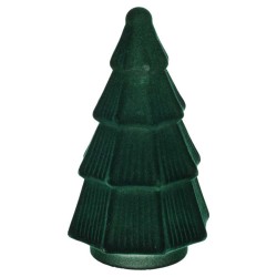 N/y decorate objects KOOPMAN TREE 20CM GLASS GREEN 3ASS (594943) (A75200970)
