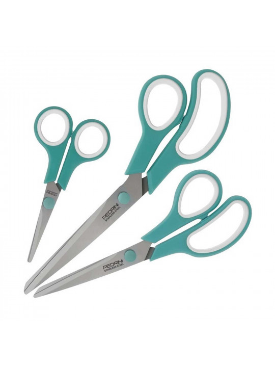 Խոհանոցային մկրատ PEDRINI W2065 SET 3PC SCISSORS IN BLISTER 