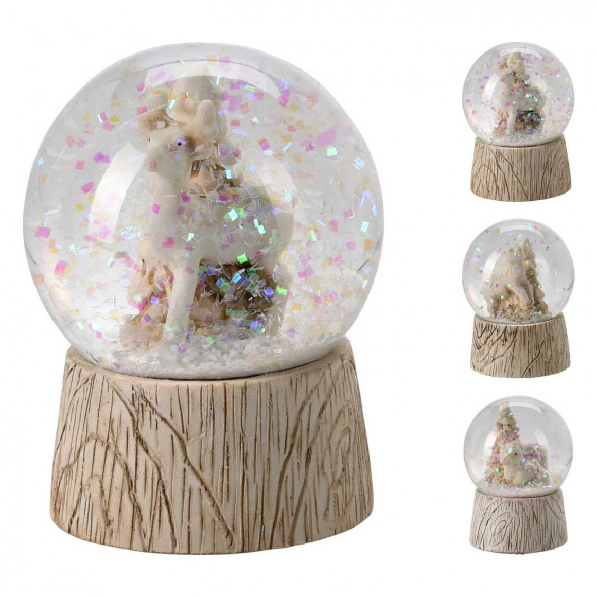 Ամանորյա դեկորատիվ առարկաներ KOOPMAN WATERGLOBE WITH ANILAL 45MM (584425) (ALX618310)