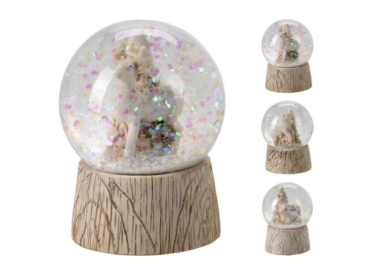 Новогодные декоративные аксессуары KOOPMAN WATERGLOBE WITH ANILAL 45MM (584425) (ALX618310)