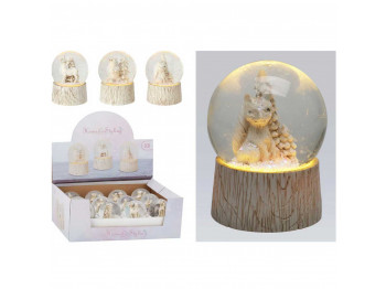 N/y decorate objects KOOPMAN WATERGLOBE WITH ANILAL 65MM (584562) (ALX618320)